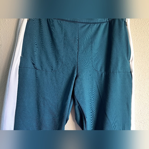 Zella City Side Zip All Day Track Pants Teal Size M - Picture 8 of 8
